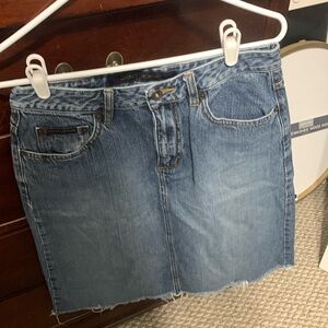 Denim skirt